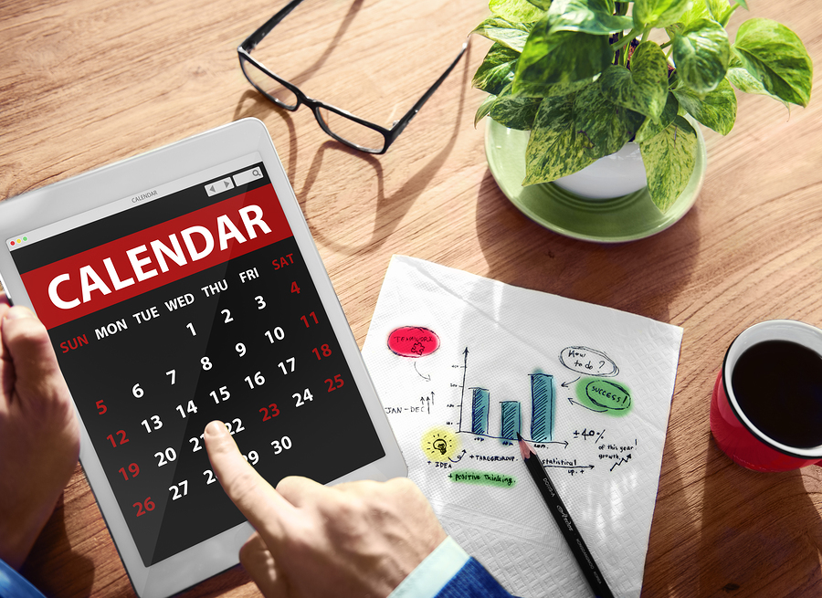 Calendar Contemporary Digital Device Concepts